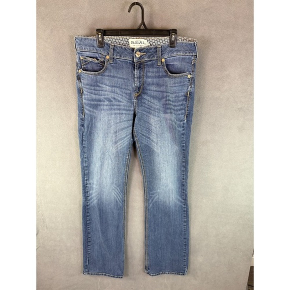 Ariat Real Denim Women's Jeans Size 33XL Western Cowgirl Perfect Rise Boot Cut